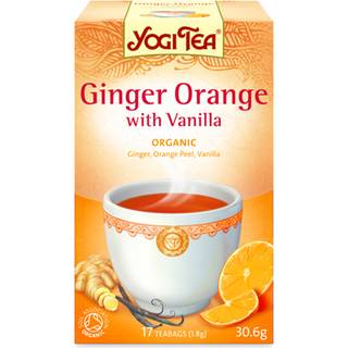 Yogi Tea Ginger orange with  vanilla Ø