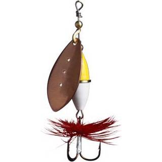 Wipp Spinner / Gul/hvid krop - 7 gram