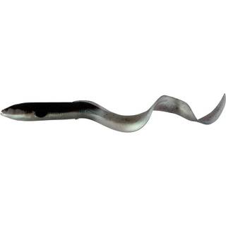 Savage Gear - Real Eel 40cm 147g+7g Sort Grøn Pearl Ribejagtogfikseri.dk