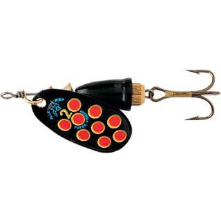 Rapala Blue Fox Vibrax Hot Pepper Spinner - Black Yellow Red