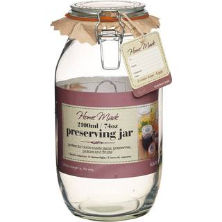 Glaskrukke med patentlåg, 2100 ml