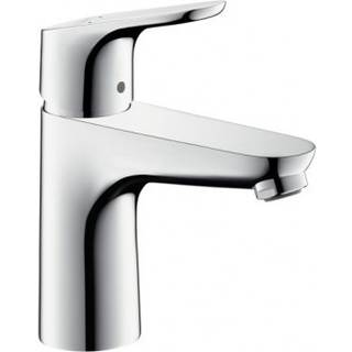 hansgrohe Focus 100 håndvaskarmatur med bundventil, krom