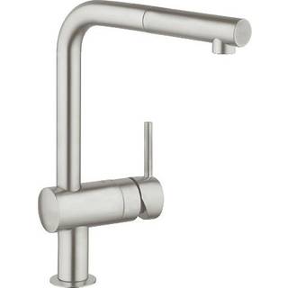 GROHE Minta køkkenarmatur med L-tud, supersteel