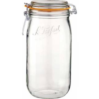 Henkogningsglas fra Le Parfait - Clear farve - Glas