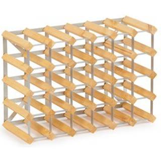 Traditional Wine Racks Traditionelle Wine racks vinstativ 30 flasker udbyggbart Lys eg