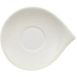Villeroy & Boch Flow Underkop Espressokop 14x12cm - Kagetallerken & Desserttallerken Porcelæn Hvid - 1034201430