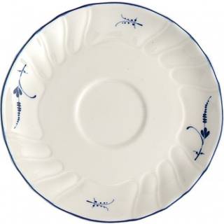 Villeroy & Boch Old Luxembourg Underkop Espressokop 12cm - Kagetallerken & Desserttallerken Porcelæn Hvid - 1023411430