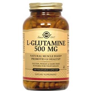Solgar L-Glutamine 500mg - 250 kap.