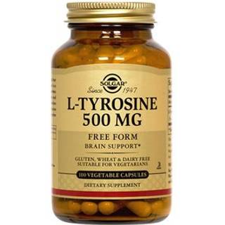 Solgar L-Tyrosine, 50 kapsler