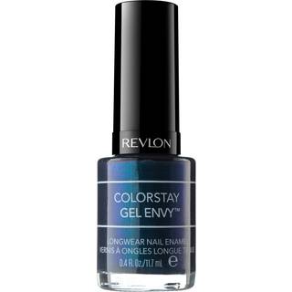 Revlon ColorStay Gel Envy Longwear neglelak med indbygget base coat & blank glans finish i blå/grøn 300 alle i 0,4 oz