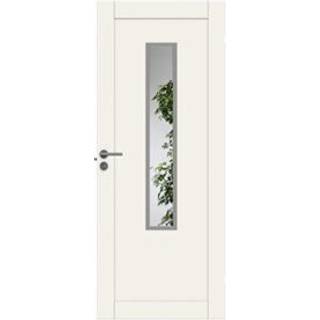 Massiv Swedoor, Unique GW04L, Hvid NCS S0502-Y, Advance-line, 72,5 X 204 - M8X21