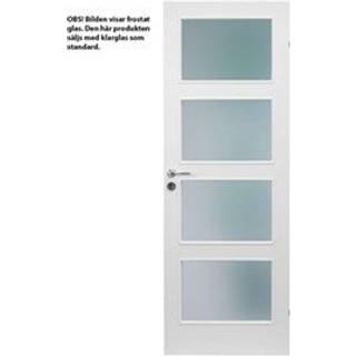 Massiv Swedoor, Stable GW4, Hvid NCS S0502-Y, Advance-line, 62,5 X 204 - M7X21