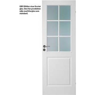 Massiv Indvendig dør fra Swedoor, Advance-line, Compact 04N, Hvid NCS S0502-Y 72,5 X 194