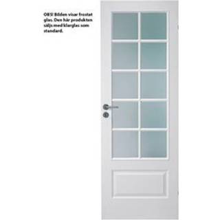 Massiv Indvendig dør fra Swedoor, Advance-line, Compact SP6, Hvid NCS S0502-Y, 72,5 X 204 - M8X21