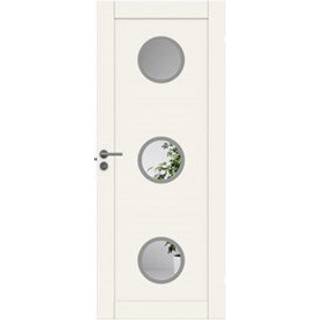Massiv Swedoor, Unique GW04L, Hvid NCS S0502-Y, Advance-line, 62,5 X 204 - M7X21