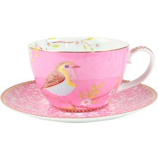 Cappuccino cup fra PIP STUDIO - EARLY BIRDS BLUE