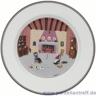Villeroy & Boch Design Naif Salladstallrik Fireplace 21 Cm - Asietter Porcelæn Hvid - 1023372646