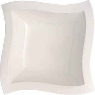 Villeroy & Boch New Wave Salatskål 33x33cm - Serveringsskåle Porcelæn Hvid - 1025253320