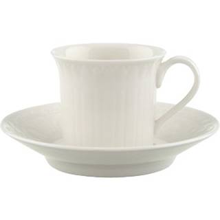 Villeroy & Boch Cellini Espressokop Med Underkop - Espressokopper Porcelæn Hvid - 24711-24713