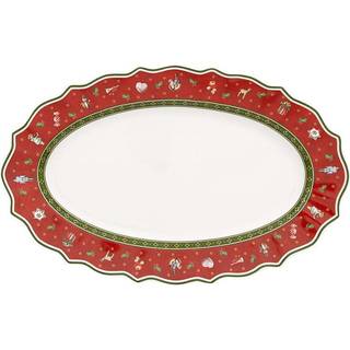 Villeroy & Boch Toy's Delight serveringsfad M 23,5x38 cm Hvid-rød