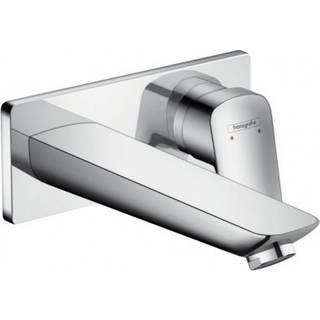 Hansgrohe Logis 2-huls HV t/væg 195mm tud krom