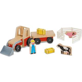 Bondegårdstraktor m. dyr - Melissa & Doug