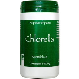 The Power Of Plants Økologisk Chlorella - 500 mg - 320 Tabletter