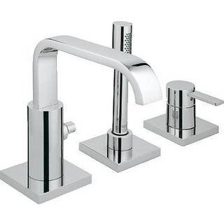 GROHE Allure 3-huls kar- & brusebatteri i krom