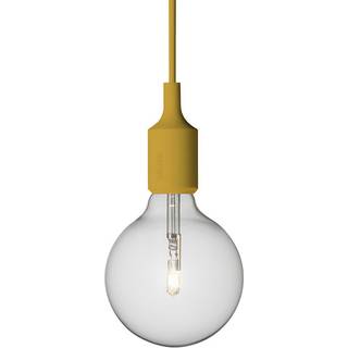 Muuto - E27 Pendant Lamp, Olive - Pendellamper - Mattias Ståhlbom - Grøn