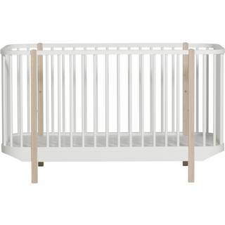 Oliver Furniture Wood Mini+ tremmeseng inkl. junior kit - hvid