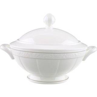 Villeroy & Boch Gray Pearl Suppeterrin Rund 2,80l - Suppeterriner Benporcelæn Hvid - 1043922360