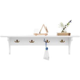 Oliver Furniture Seaside hylde m knager 20 x 90 cm