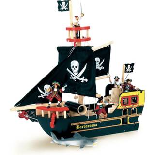 Le Toy Van Barbarossa Piratskib & Karakterer