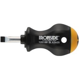 Ironside 120100 Skruetrækker spor, stubby 6,5x25 mm