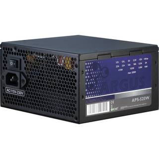 Inter-Tech Argus APS-520W Strømforsyning - 520 Watt - 120 mm - ATX - 80 Plus