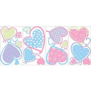 Hjerter Wallstickers