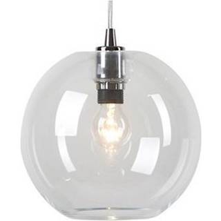 Gloria pendel D160 - Messing / røget glas - Belid