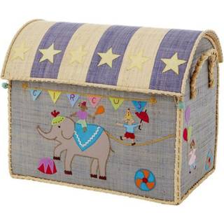 RICE Raffia Opbevaringshus - Cirkus - Stor