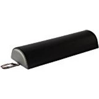 Master Massage 6 tommer Semi Round Bolster Table Pushion Pillow Black