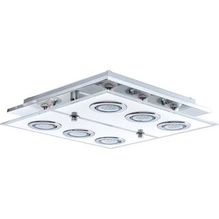 Cabo loftlampe - krom/hvid