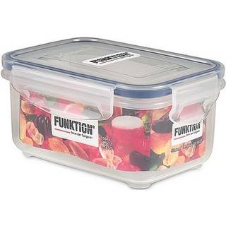 rektangulær Opbevaring fra Funktion - Transparent farve - Plast