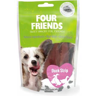 FourFriends Hundegodbidder - Duck Strip / 100 g