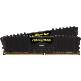 Corsair Vengeance LPX DDR4-3000 - 16GB - CL15 - Dual Channel (2 pcs) - Intel XMP - Sort