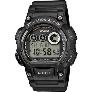 Casio Collection Quartz Digital Black Resin Strap Unisex Watch W-735H-1AVEF