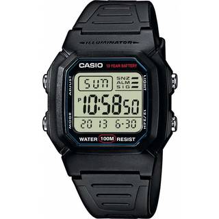 Casio W-800H-1AVES Collection Resinplast 44.2x36.8 mm
