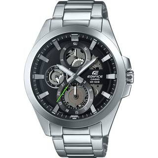 Casio ESK-300D-1AVUEF Edifice Sort/Stål Ø45.1 mm