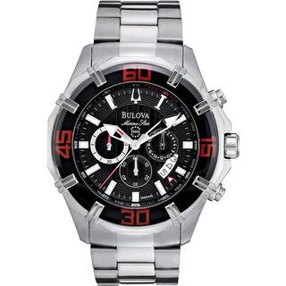 Bulova 96B154 Marine Star Sort/Stål Ø46 mm
