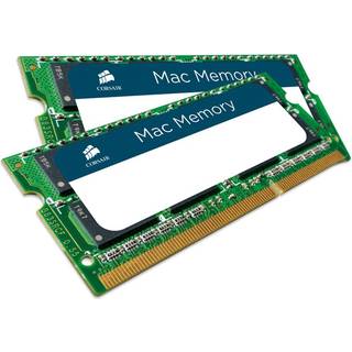 Corsair Apple Mac Memory DDR3-1333 - 16GB - CL9 - Dual Channel (2 pcs) - Grøn