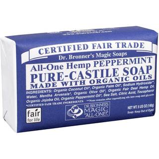 Dr. Bronner All One Peppermint Pure Castile Bar Soap 140 g