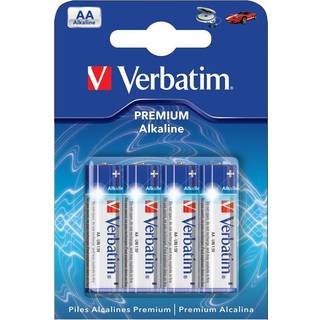 AA Maxell-batterier - 4-pakning alkaliske batterier